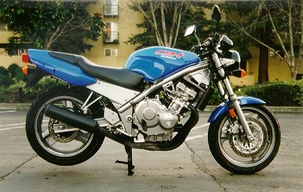 (Picture of 1990 Honda CB-1 motorcycle)